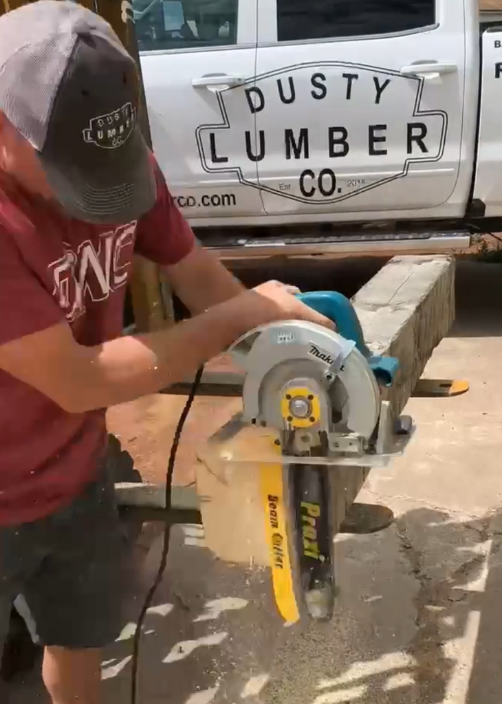 Why I use a Prazi Beam Cutter instead of a chainsaw
